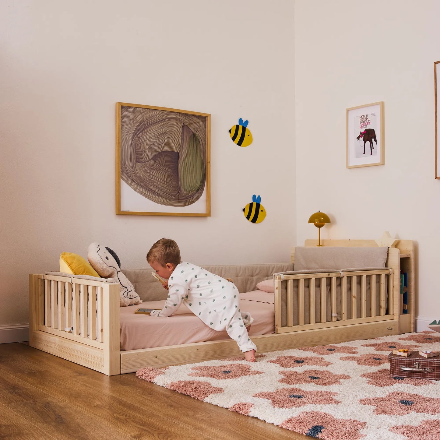 letto montessori a terra