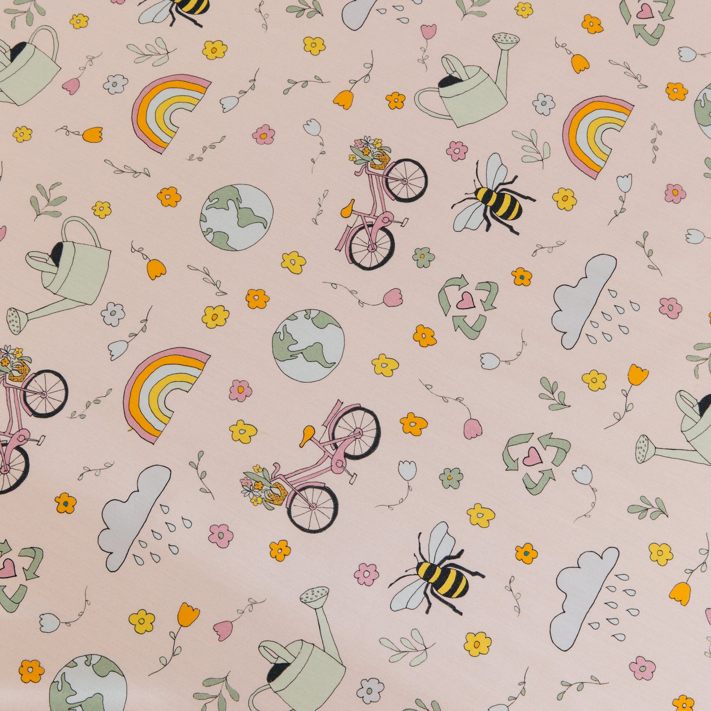 Set copripiumino Ama il tuo pianeta