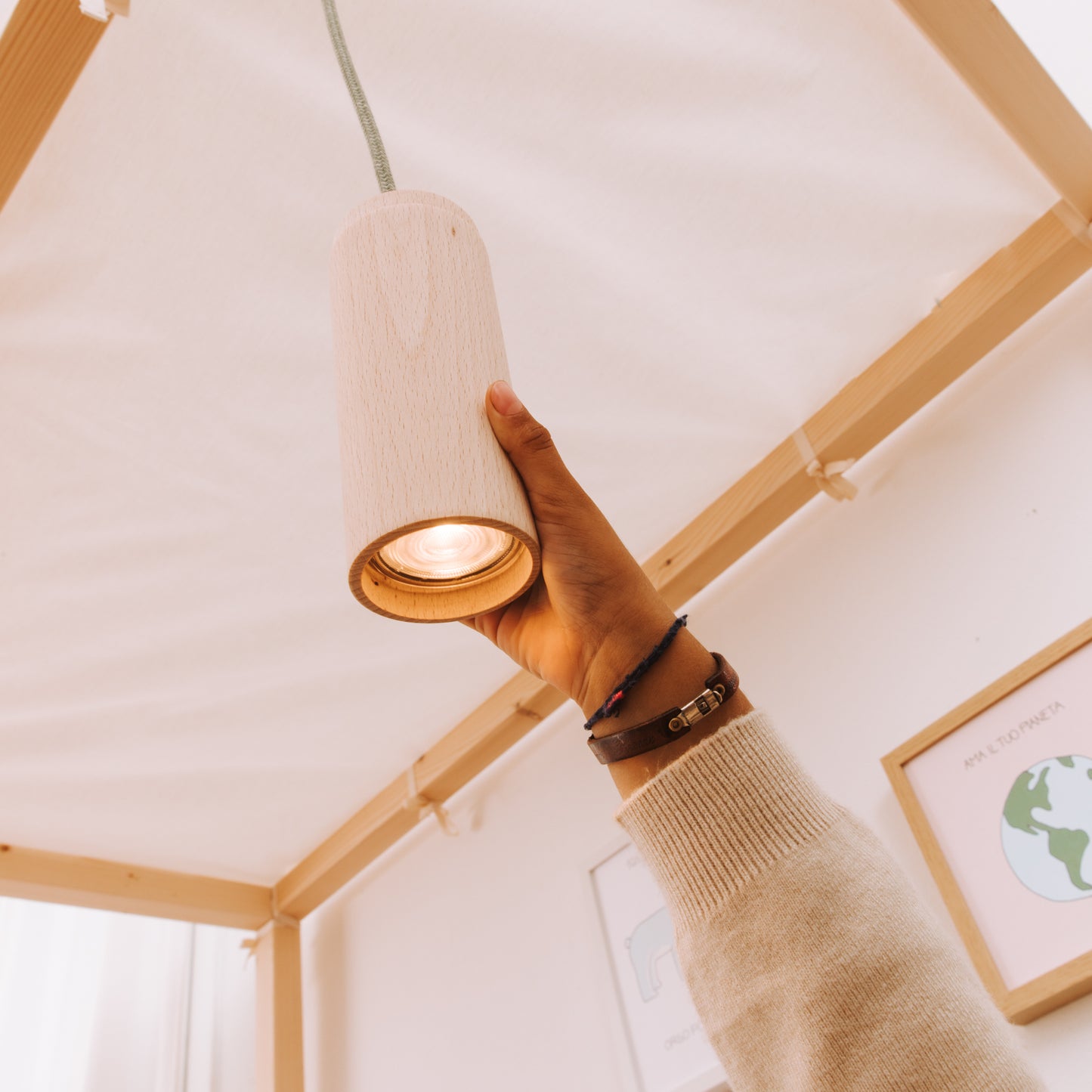 Luce nabè per letto evolutivo zero+