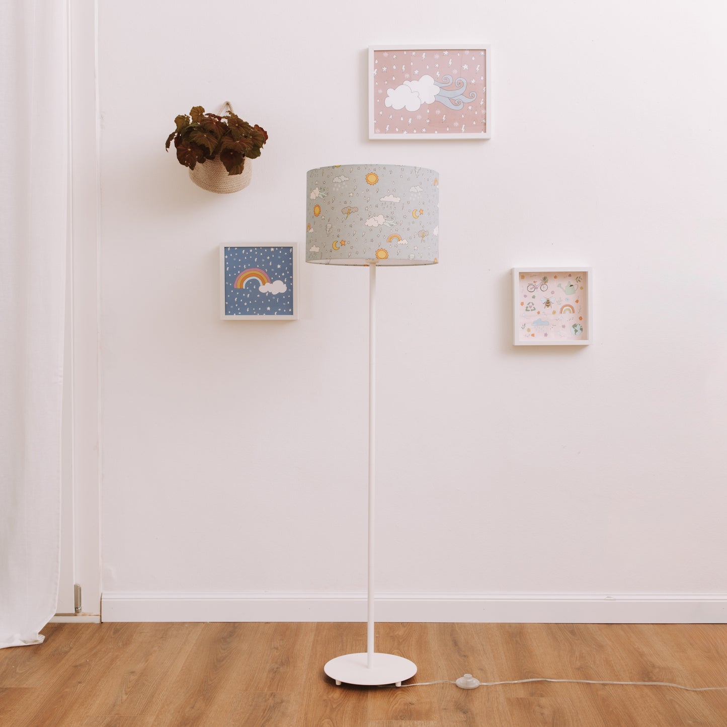 Lampada da terra Rispetta la natura