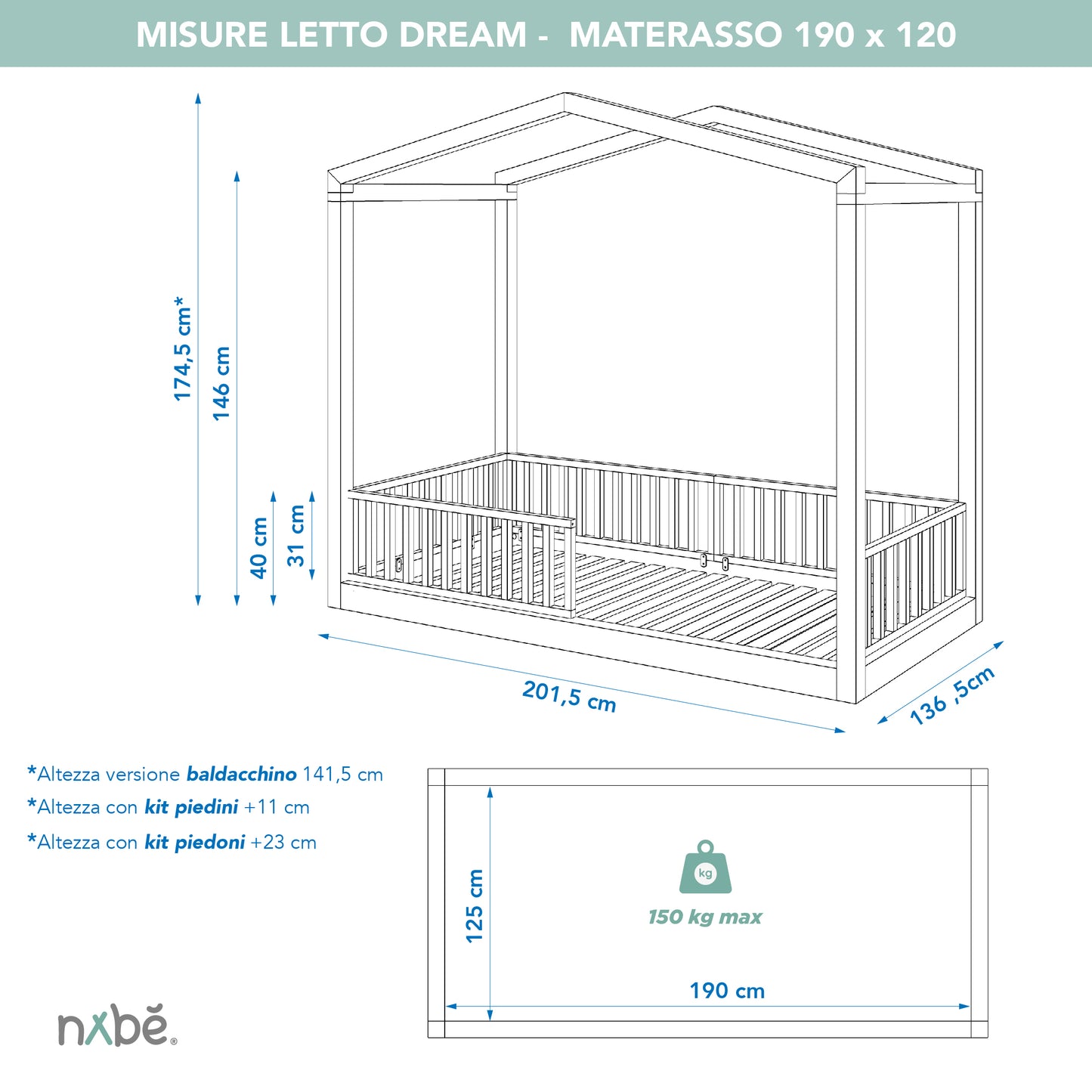 Letto evolutivo zero+ Dream (DE)