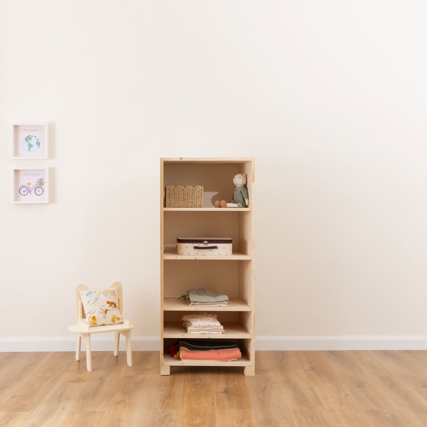 Armadio Evergrow Junior 4 ripiani