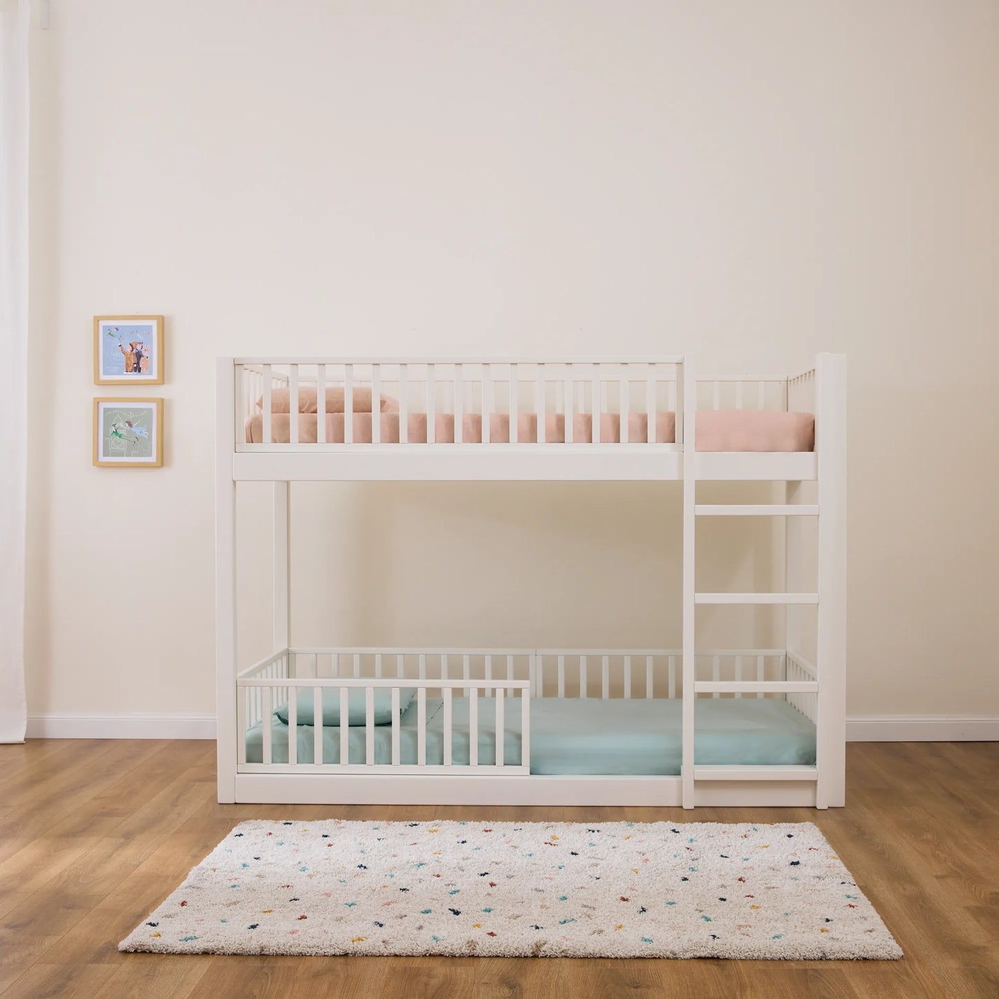 Letto a castello evolutivo zero+ Duo bio paint