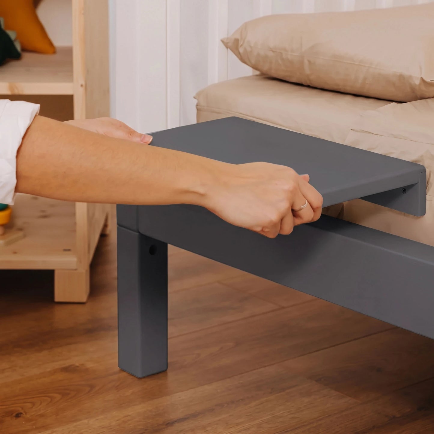 Comodino bio paint per letto evolutivo zero+ Pioggia