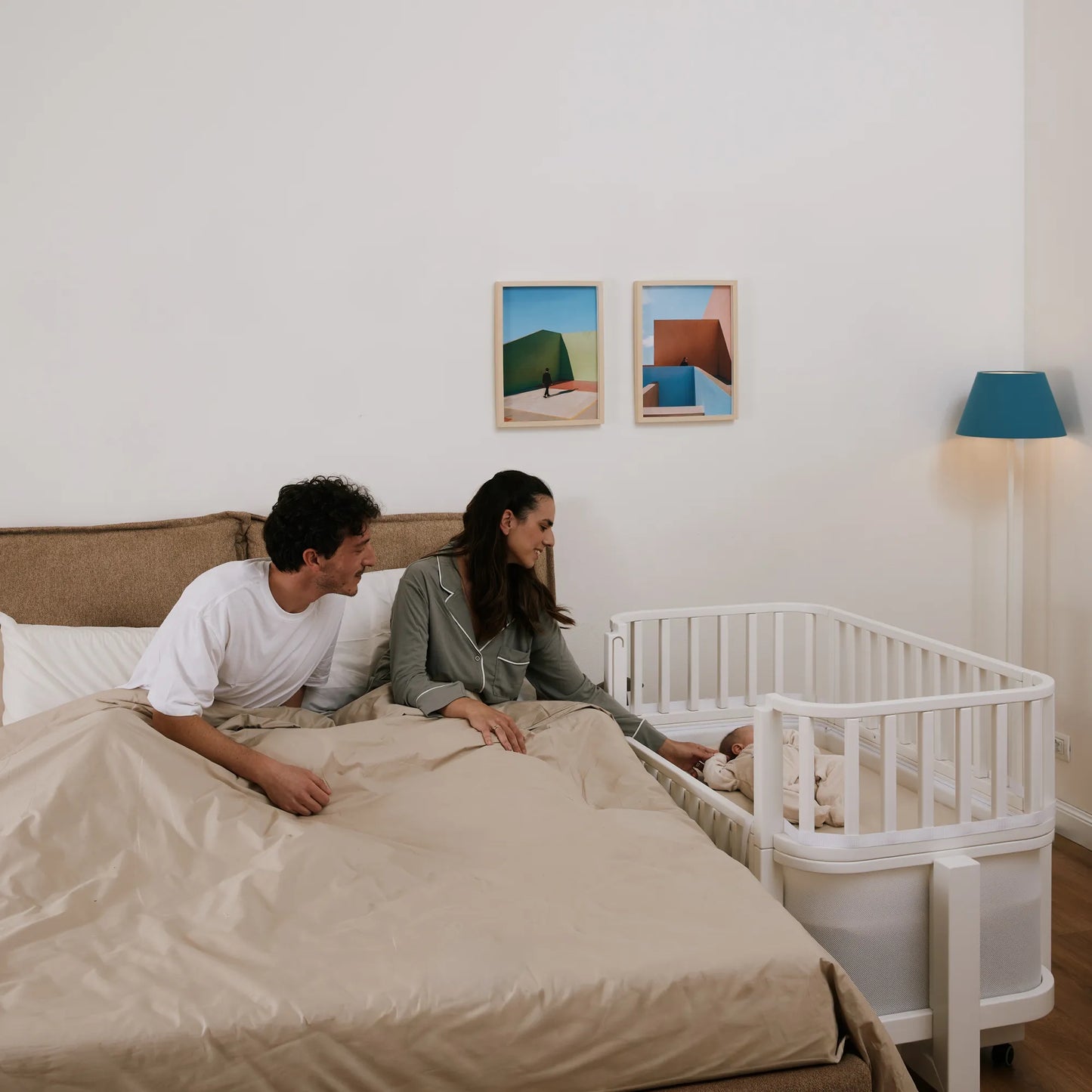 Culla next to me evolutiva zero+ Una bio paint