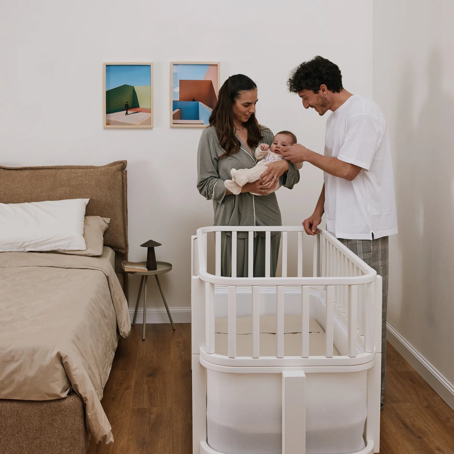 Culla next to me evolutiva zero+ Una bio paint