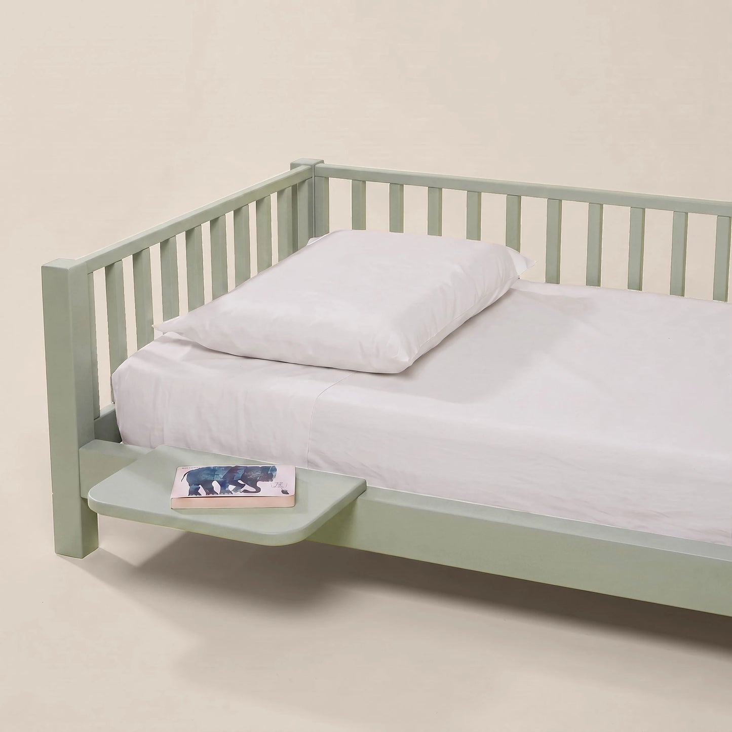 Comodino bio paint per letto evolutivo zero+ Felce