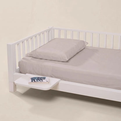 Comodino bio paint Bianco per letto evolutivo zero+