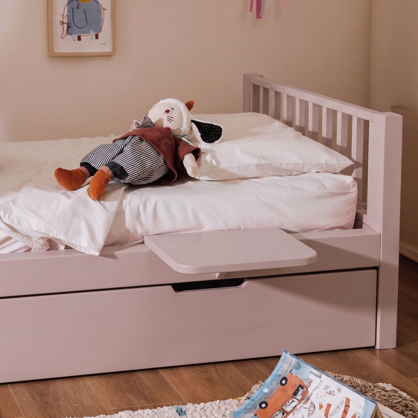 Comodino bio paint per letto evolutivo zero+ Argilla