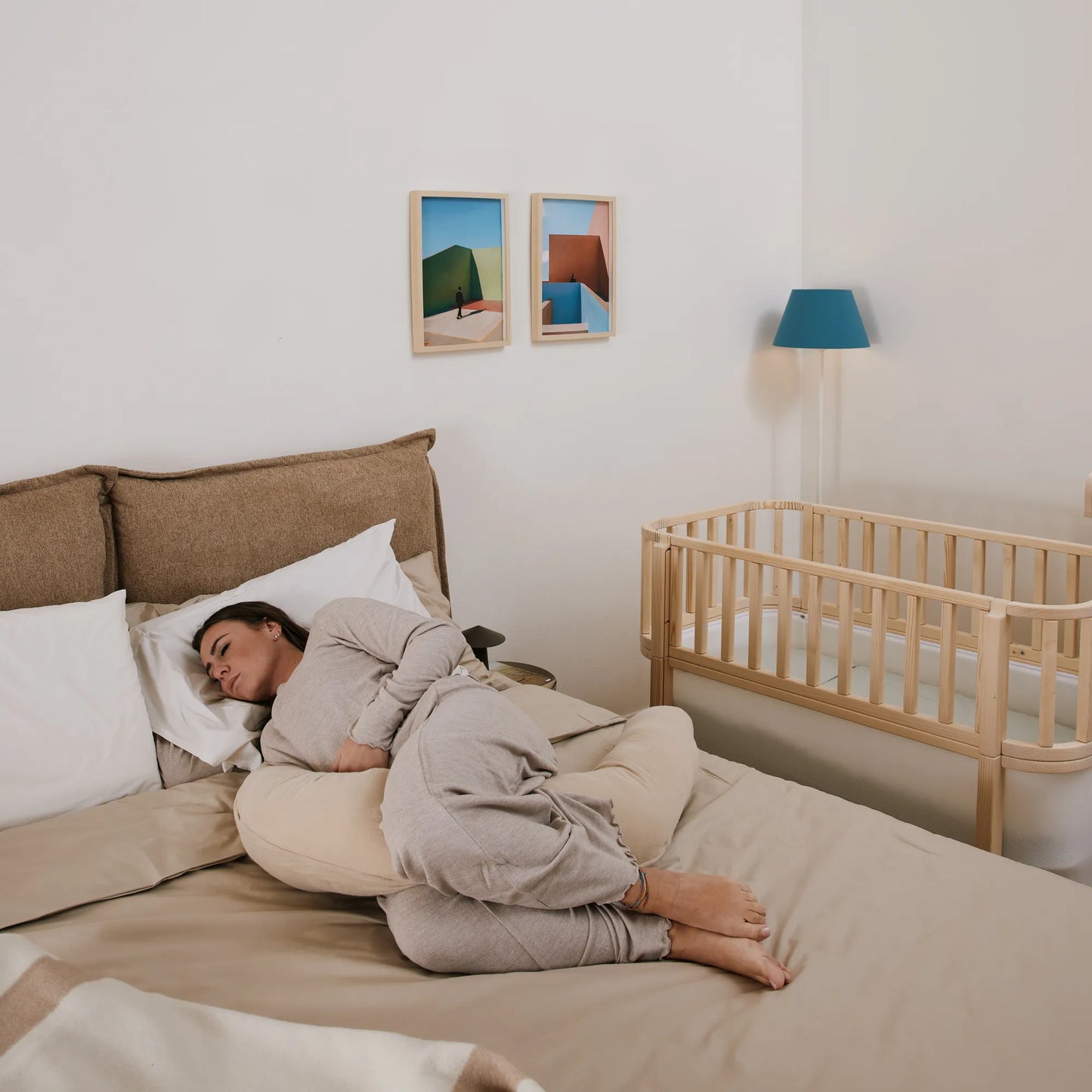 Cuscino Allattamento Luna