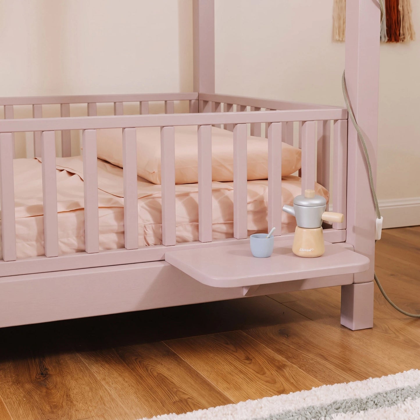Comodino bio paint per letto evolutivo zero+ Argilla