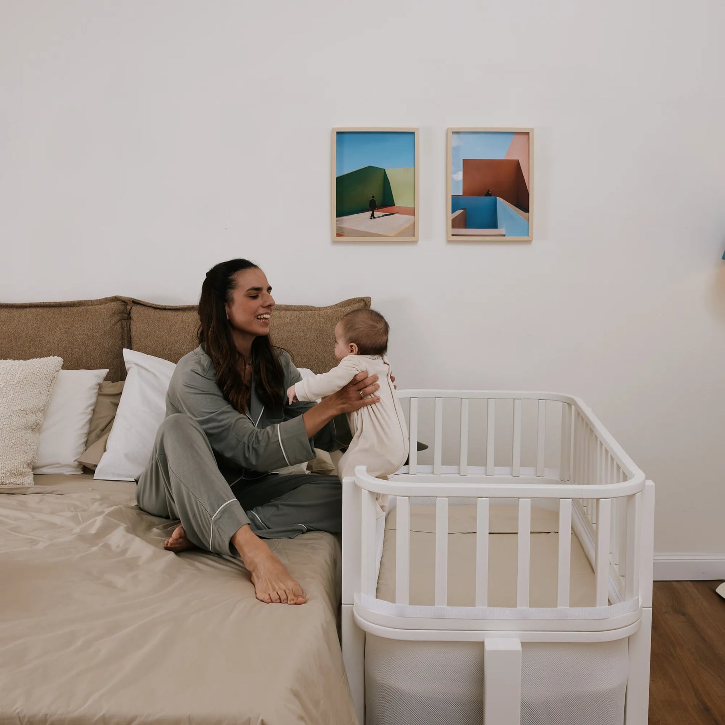 Culla next to me evolutiva zero+ Una bio paint