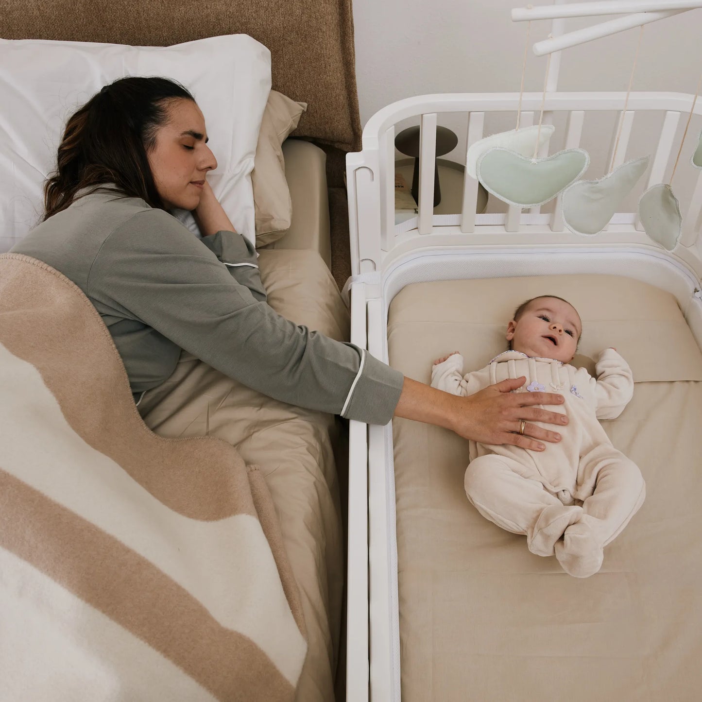 Culla next to me evolutiva zero+ Una bio paint