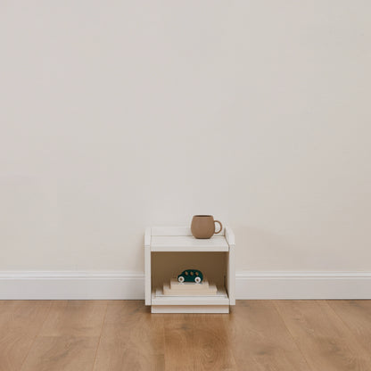 Comodino evolutivo EverGrow bio paint Bianco