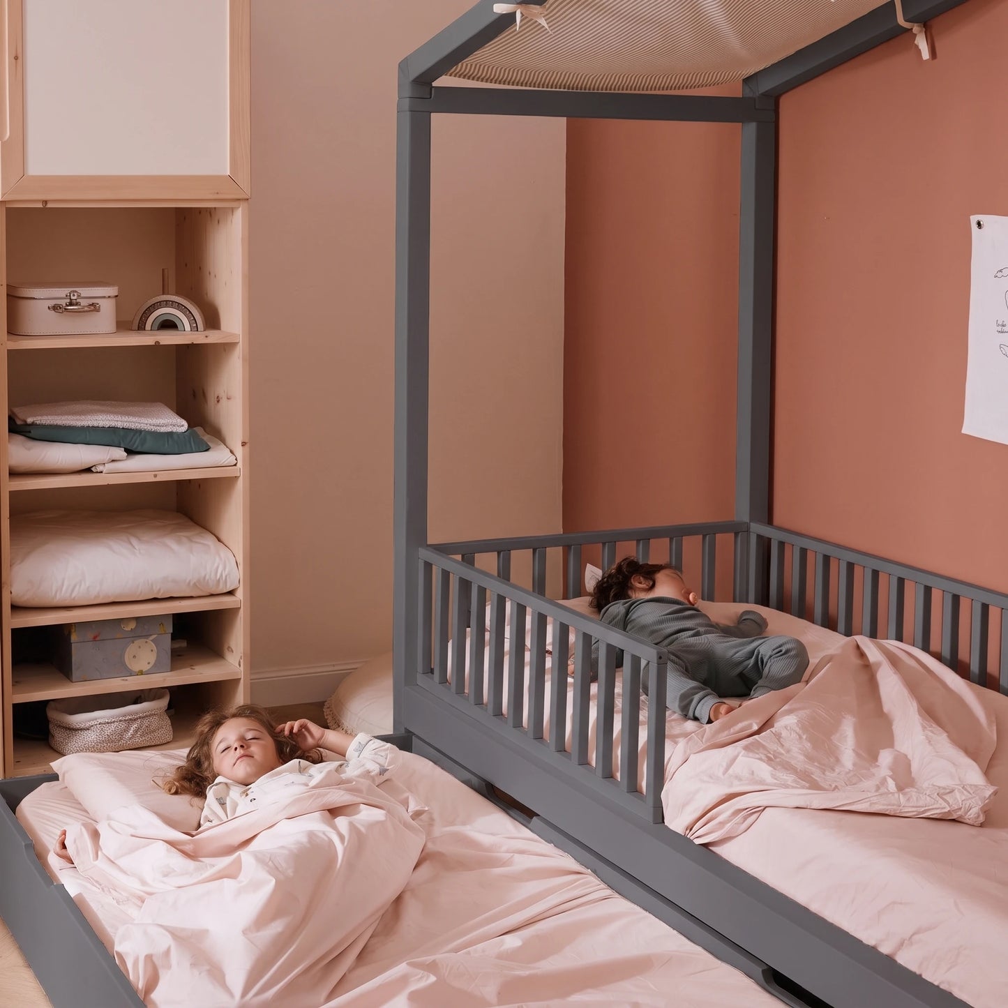 Letto evolutivo zero+ Dream bio paint Pioggia