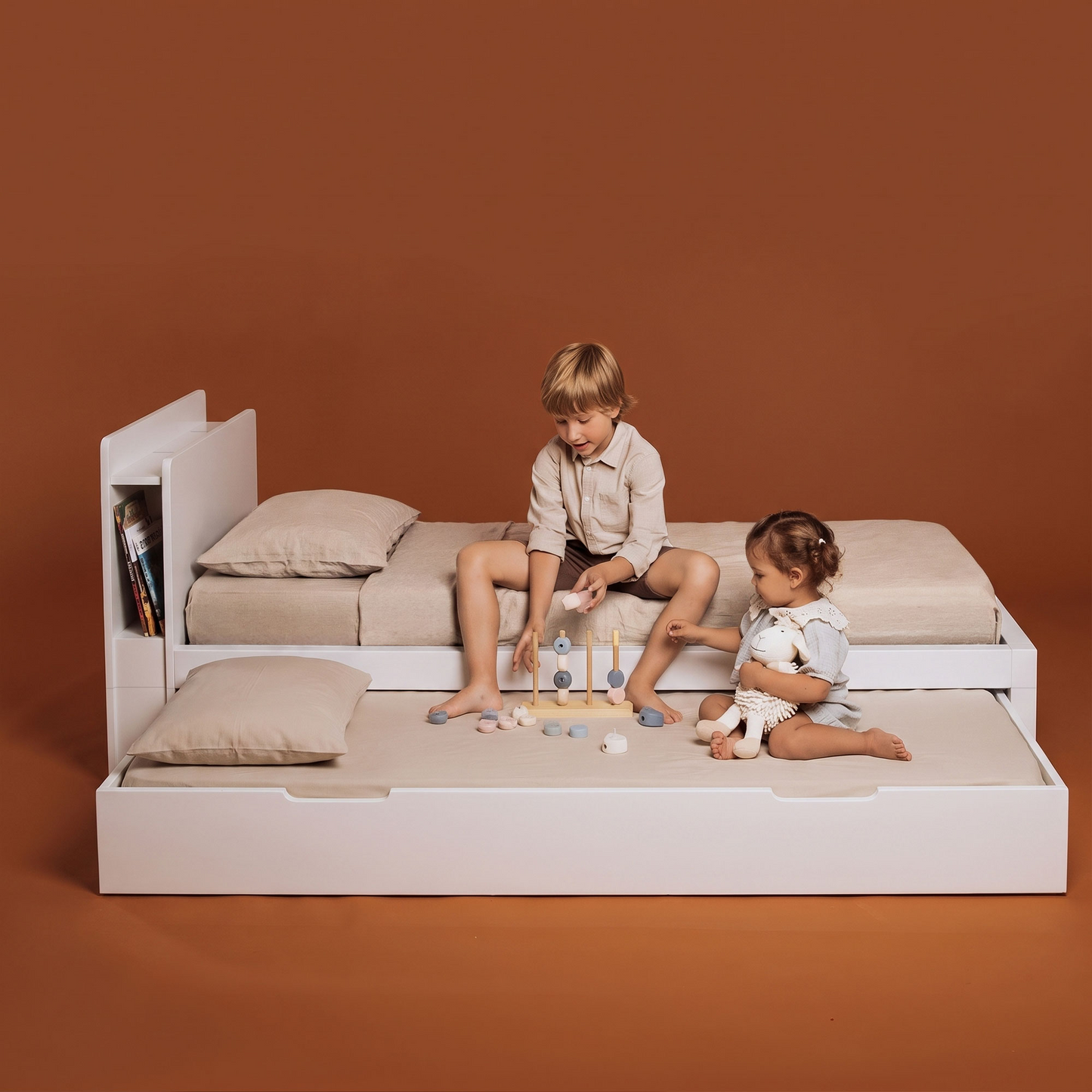 Letto evolutivo zero+ Fun bio paint Bianco