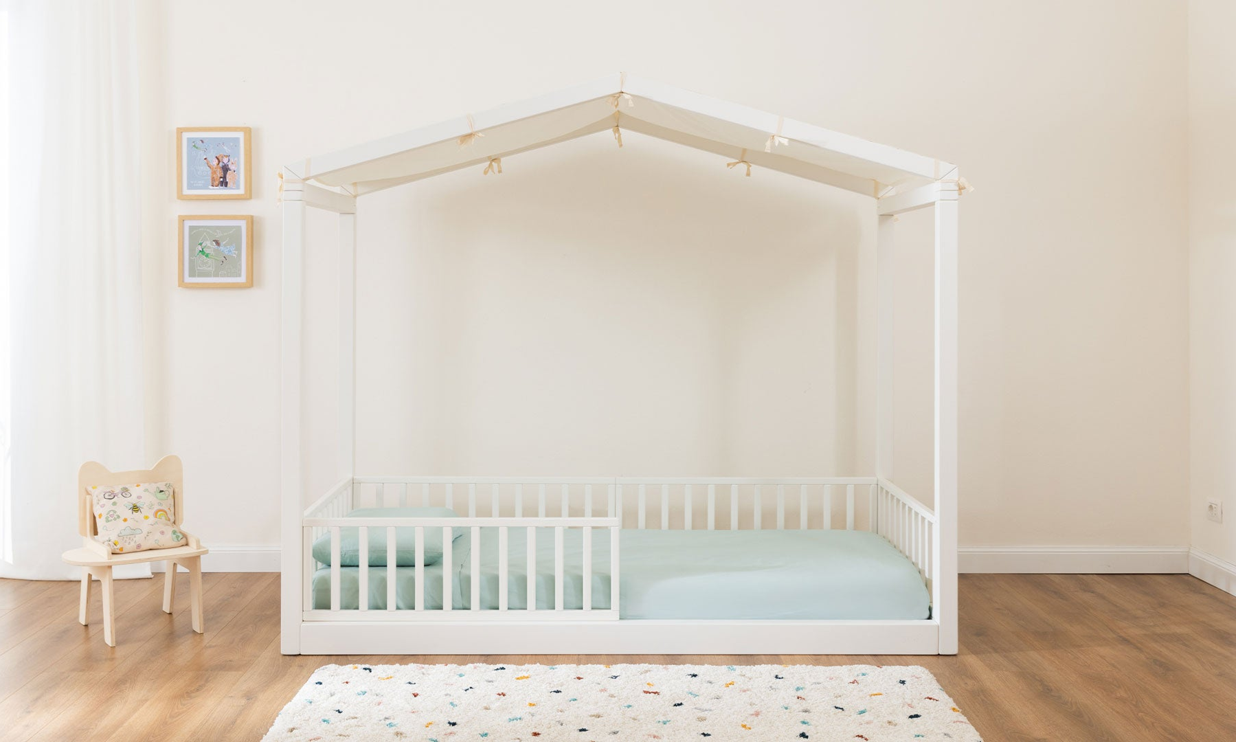 letto a capanna montessori