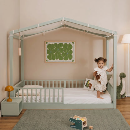 Letto evolutivo zero+ Dream bio paint Felce