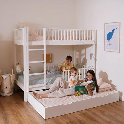 Letto a castello evolutivo zero+ Duo bio paint Bianco