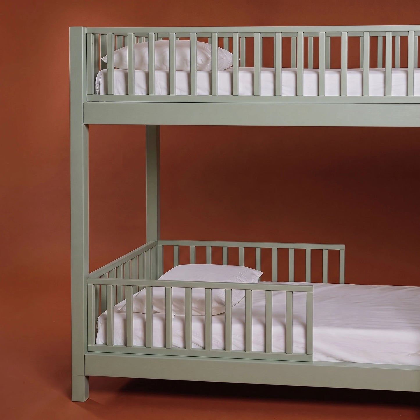 Letto a castello evolutivo zero+ Duo bio paint Felce