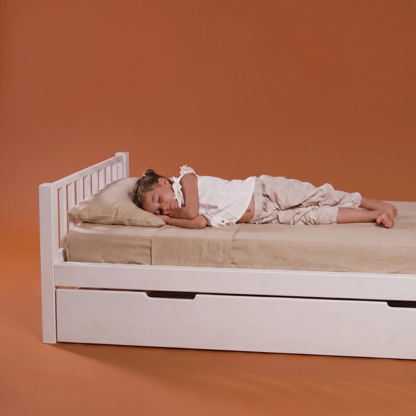 Letto evolutivo zero+ Earth bio paint Bianco