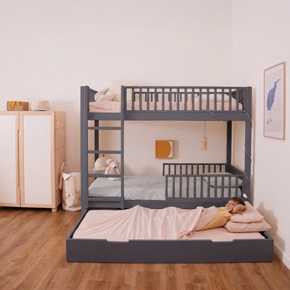 Letto a castello evolutivo zero+ Duo bio paint Pioggia