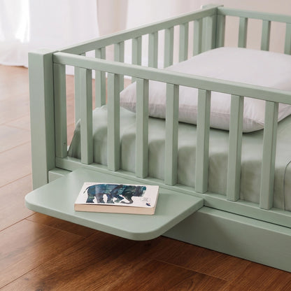 Comodino bio paint per letto evolutivo zero+ Felce
