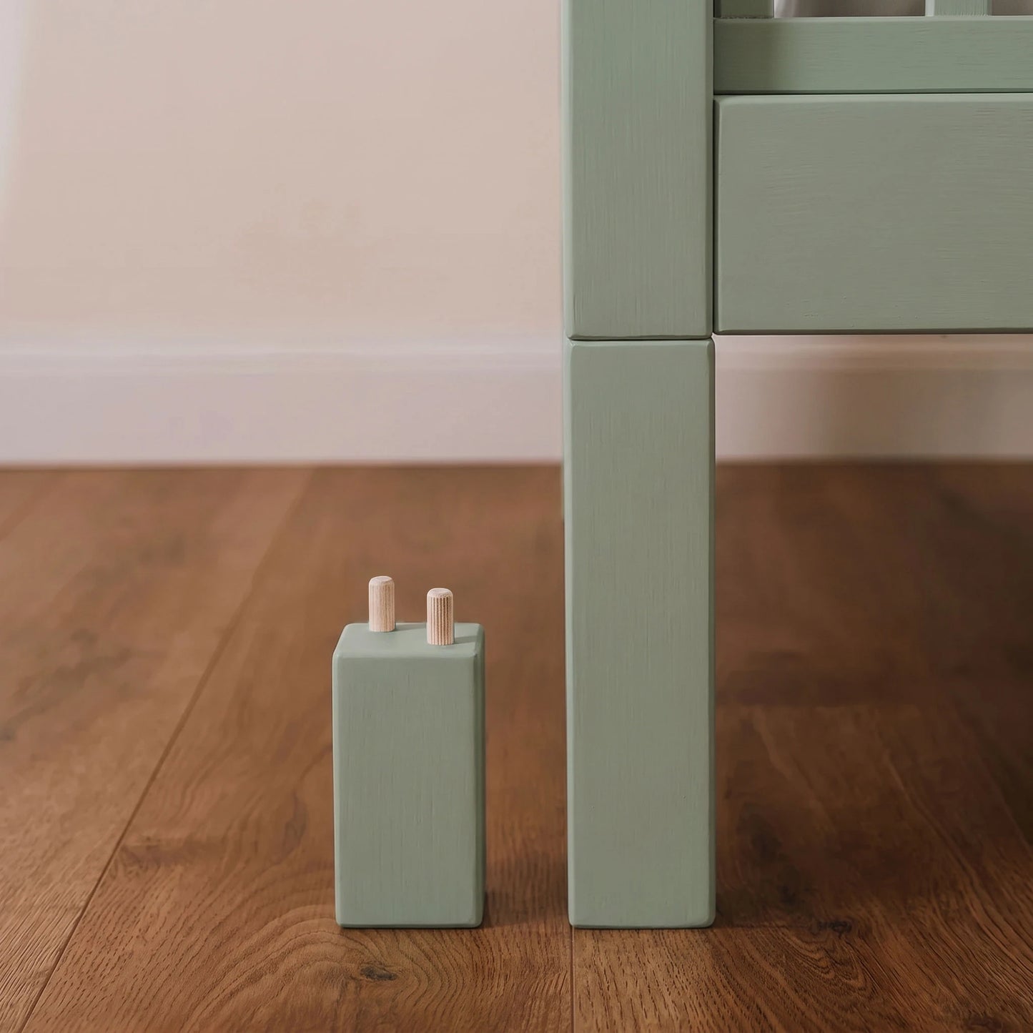 Kit Piedini bio paint per letto evolutivo zero+ Felce