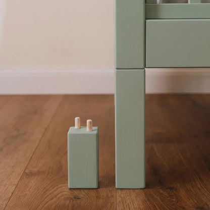 Kit Piedini bio paint per letto evolutivo zero+ Felce