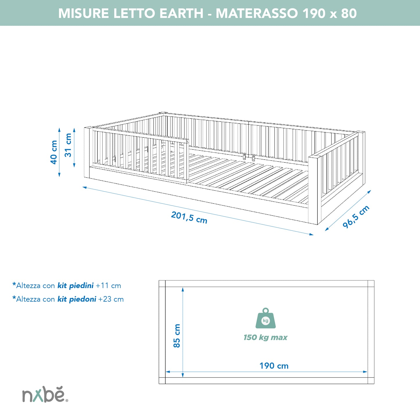 Letto evolutivo zero+ Earth