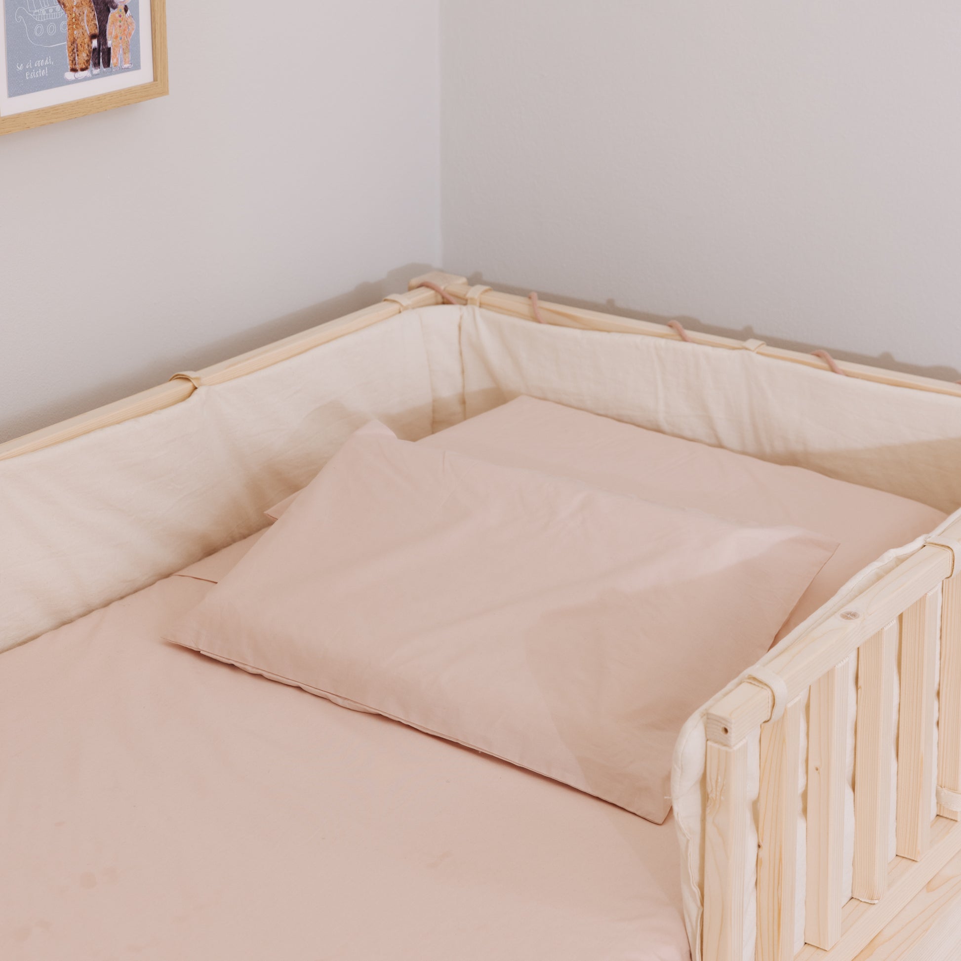 Federa Per Cuscino Bambini PinkZebra - Bianco, 35x40 Cm, 100% Cotone E Chiusura Lampo - Foto 3