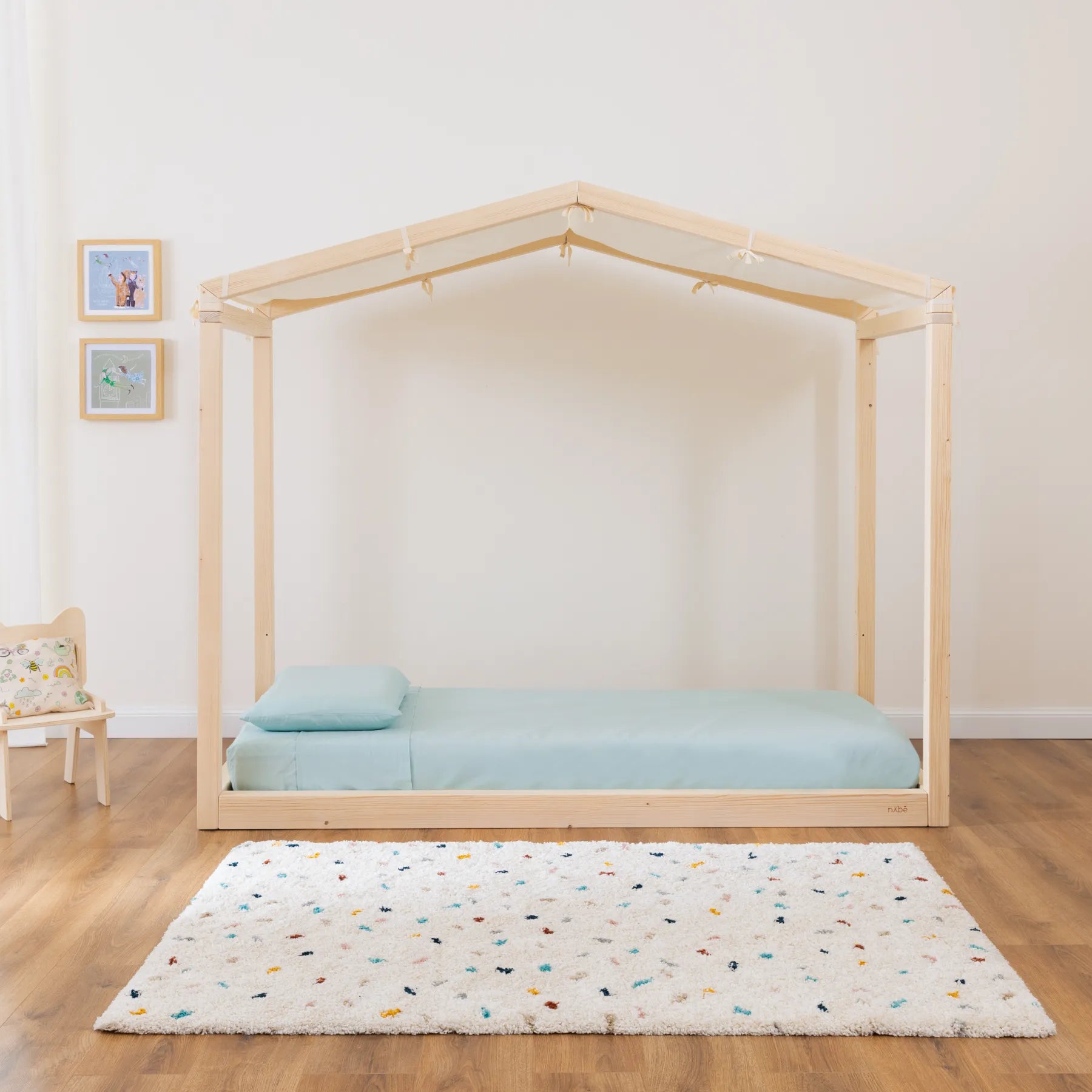 Materasso Evolutivo Zero+ Flip Montessori - Doppia Portanza, Senza Formaldeide, Made In Italy 80x190 - Foto 12