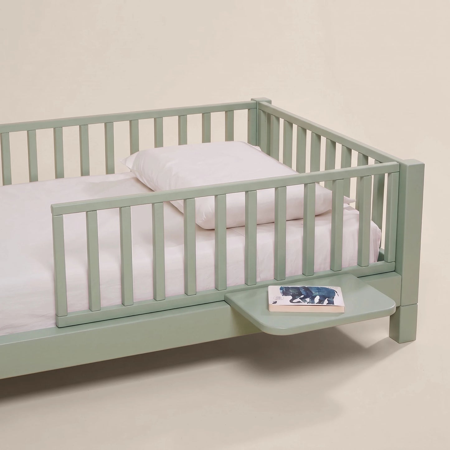 Comodino bio paint per letto evolutivo zero+ Felce