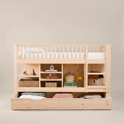 Letto a soppalco mezza altezza evolutivo zero+ Up
