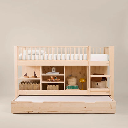 Letto a soppalco mezza altezza evolutivo zero+ Up
