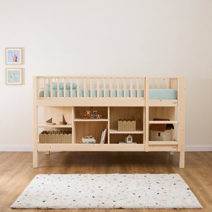 Letto a soppalco mezza altezza evolutivo zero+ Up