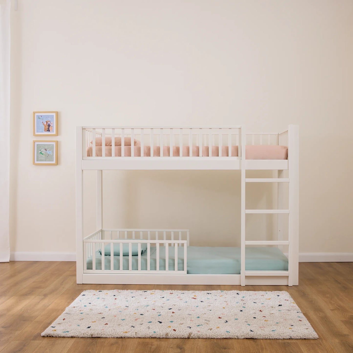 Letto a castello evolutivo zero+ Duo bio paint