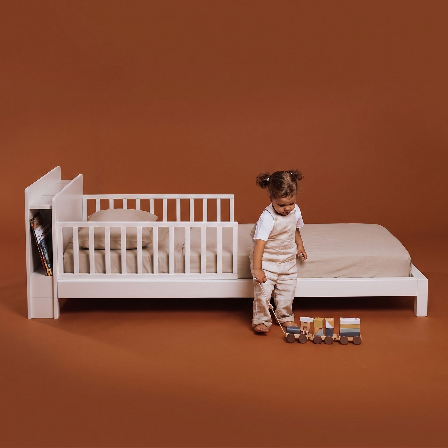 Letto evolutivo zero+ Fun bio paint Bianco