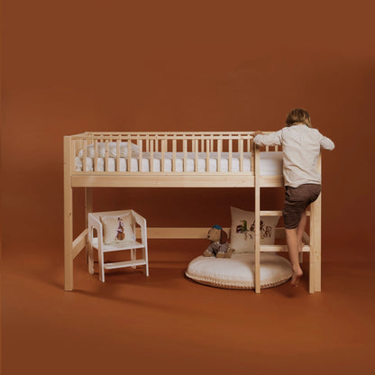 Letto a soppalco mezza altezza evolutivo zero+ Up