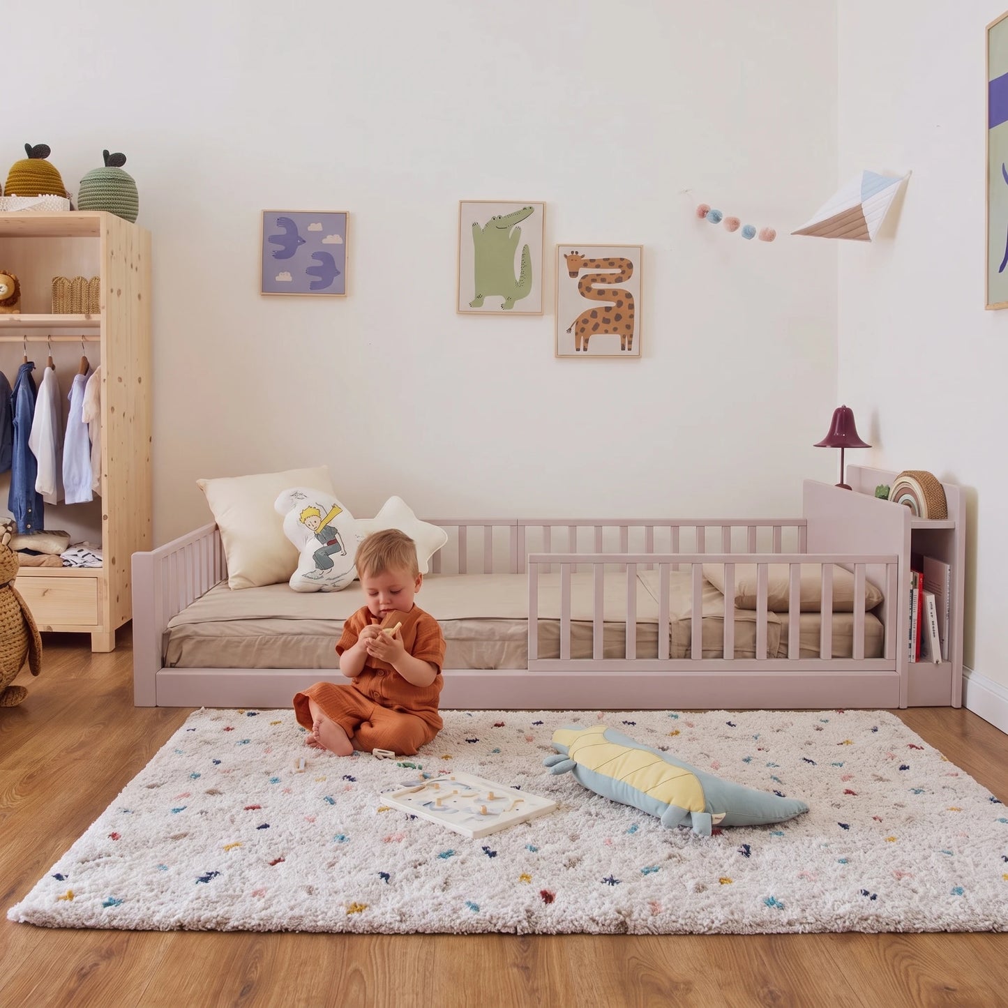 Letto evolutivo zero+ Fun bio paint Argilla