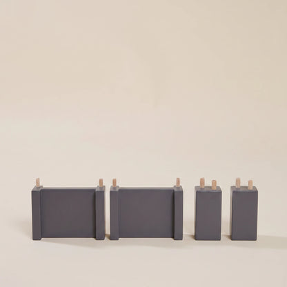 Kit Piedini bio paint per letto evolutivo zero+ Pioggia