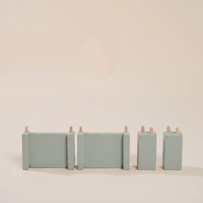 Kit Piedini bio paint per letto evolutivo zero+ Felce
