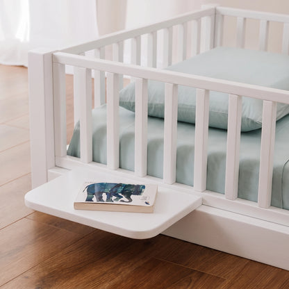 Comodino bio paint Bianco per letto evolutivo zero+
