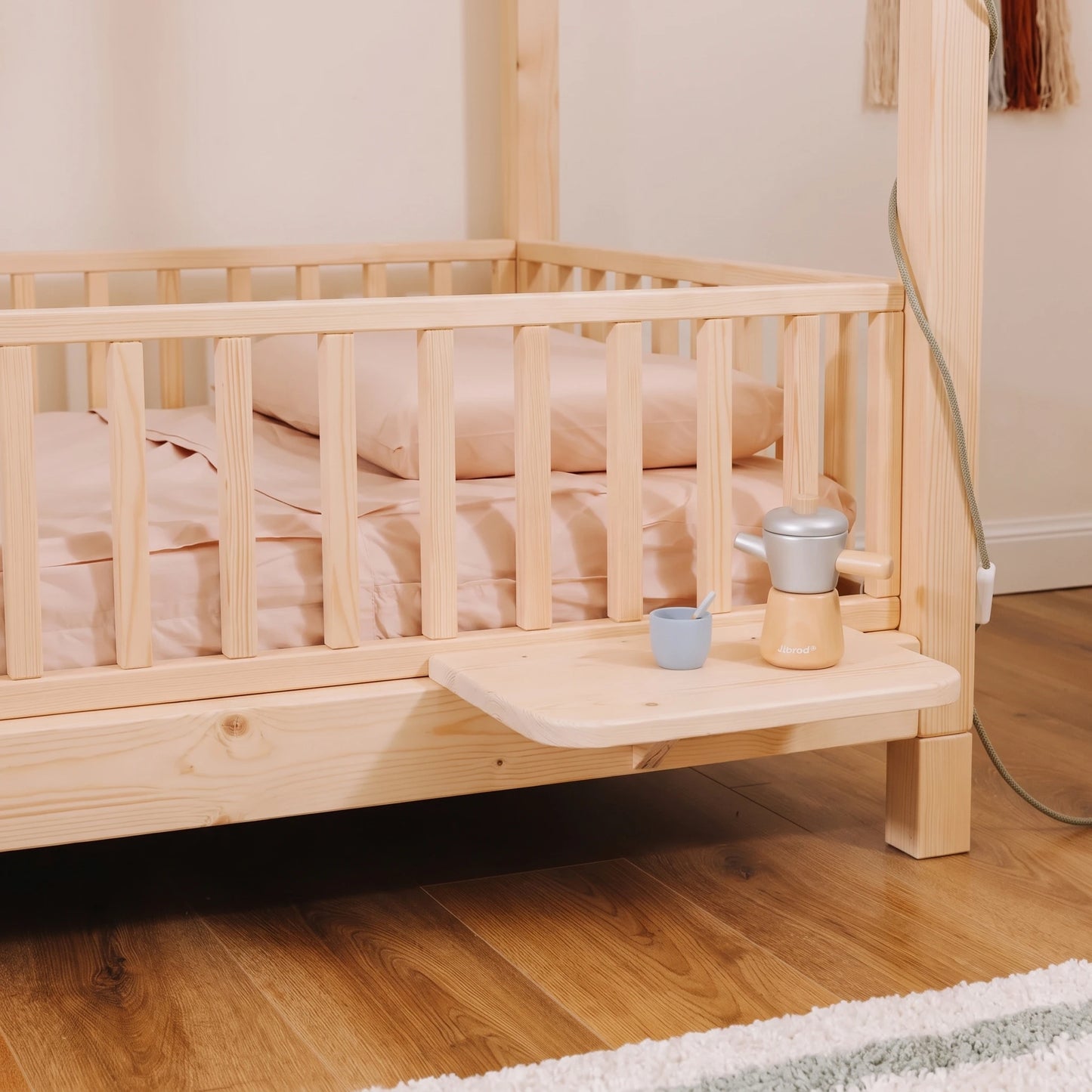 Comodino per letto evolutivo zero+