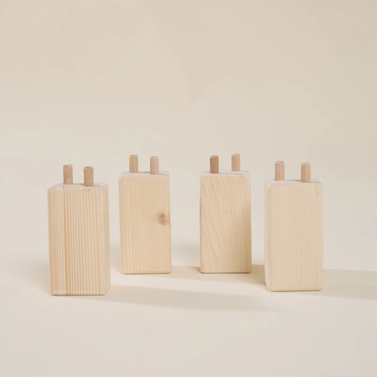 Kit Piedini per letto evolutivo zero+