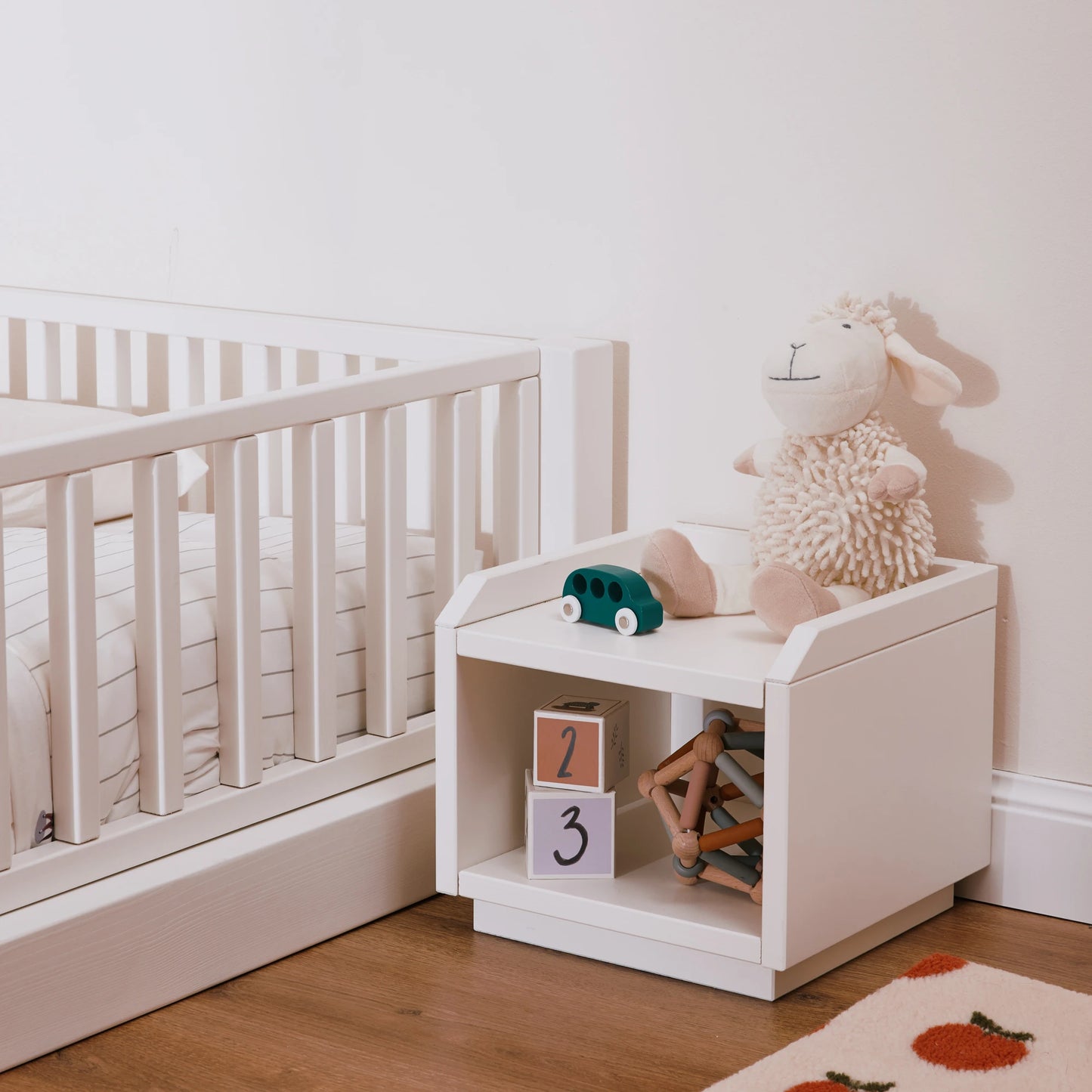 Comodino evolutivo EverGrow bio paint Bianco