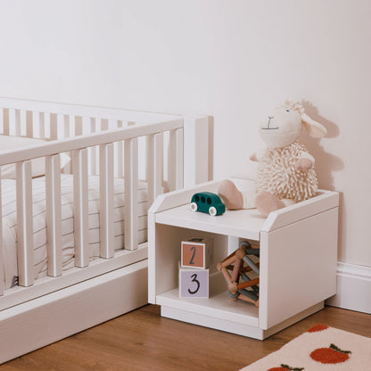Comodino evolutivo EverGrow bio paint Bianco