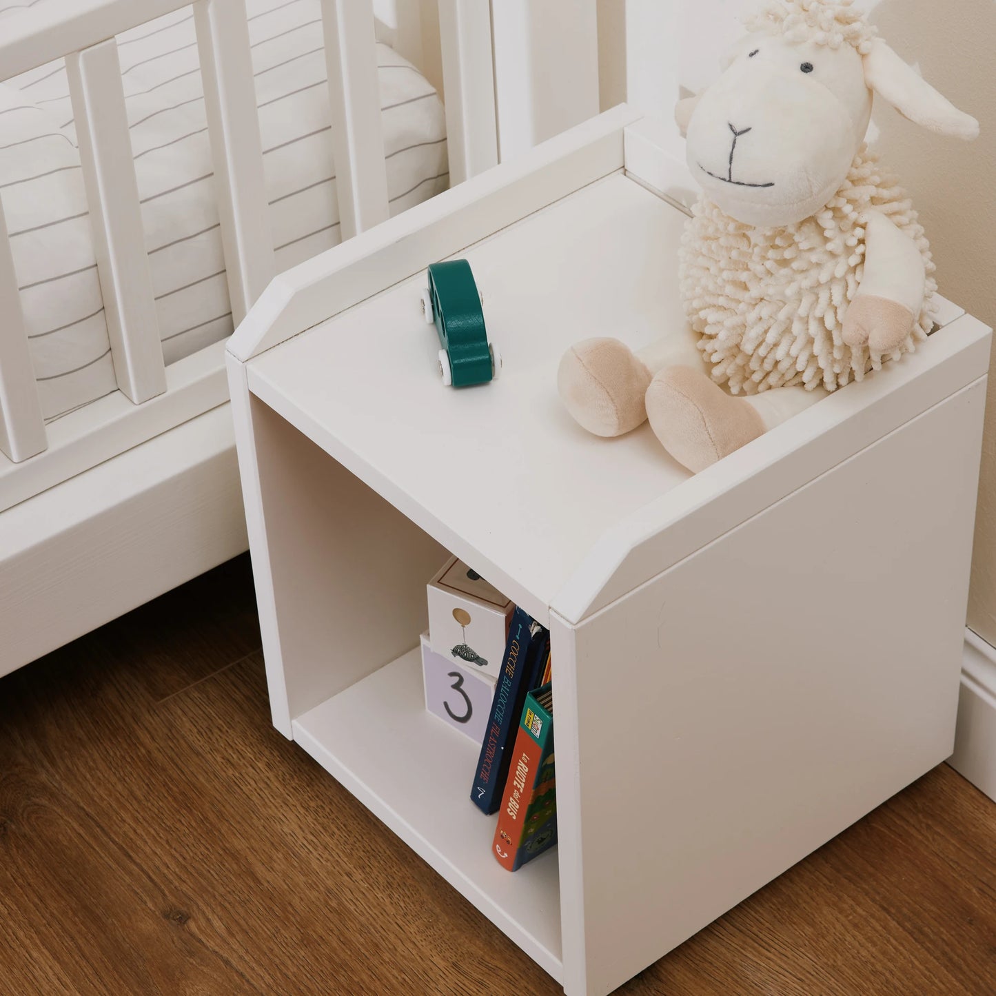 Comodino evolutivo EverGrow bio paint Bianco