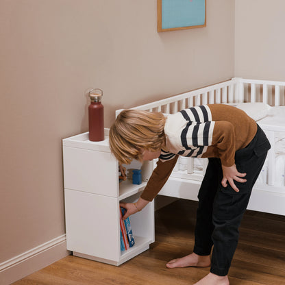 Comodino evolutivo EverGrow bio paint Bianco