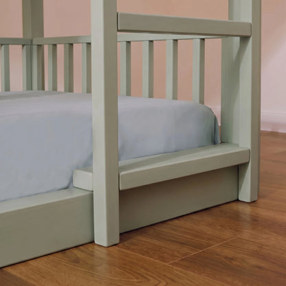 Letto a castello evolutivo zero+ Duo bio paint Felce